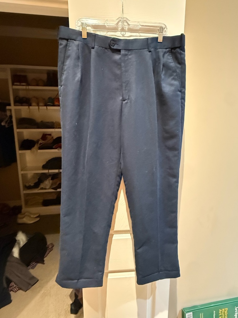 Savane Navy Dress Trousers